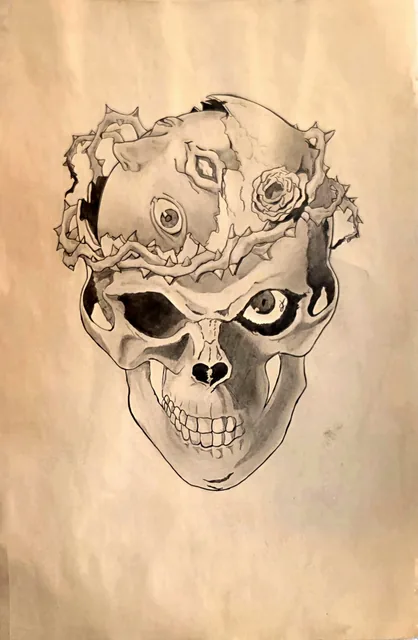 Omaggio a Berserk, disegno a matita