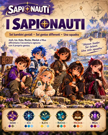 I Sapionauti: sei bambini, sei talenti, una squadra